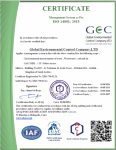 شهادة ال ISO 14001
